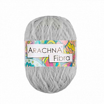 Пряжа для вязания Arachna Fibra, 50гр, 200м цв. светло-серый Fibra-12