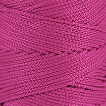 Пряжа для вязания Spagoyarn Macrame Poly полиэфирный шнур 3мм100гр, 150м цв. фуксия Mapo-80