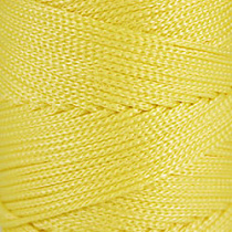 Пряжа для вязания Spagoyarn Macrame Poly полиэфирный шнур 3мм 100гр, 150м цв. желтый Mapo-055